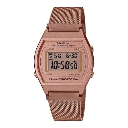 RELOJ CASIO DAM/DIG. METAL ROSEGOLD B640WMR-5ADF