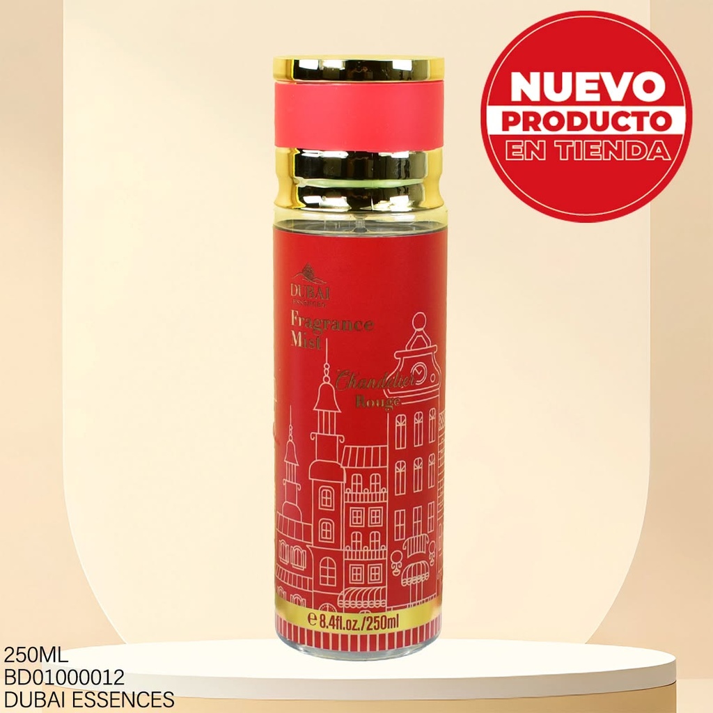 LINEA DUBAI ESSENCES CANDELIER ROUGE D 250ML DB90198