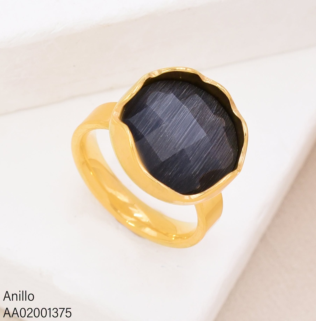 ANILLO PIEDRA RD NEGRO
