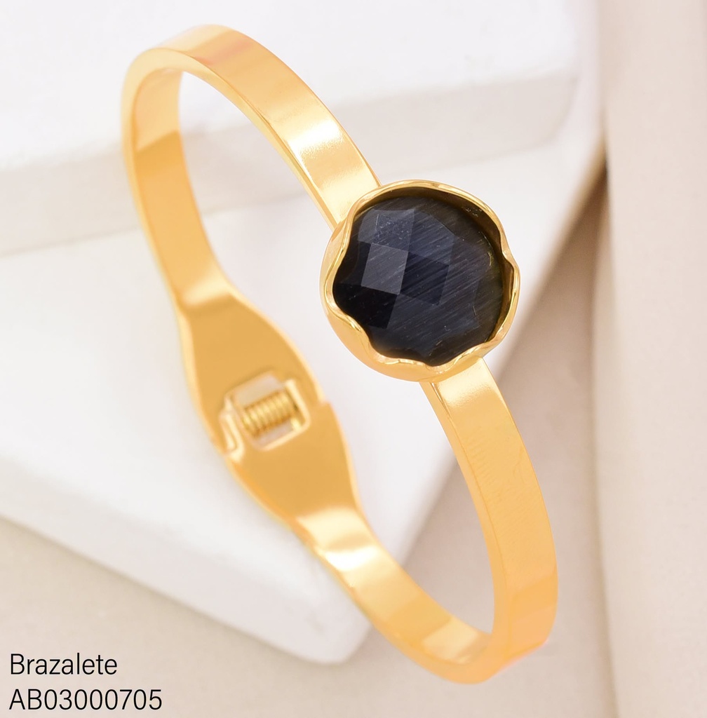 BRAZALETE PIEDRA RD NEGRO