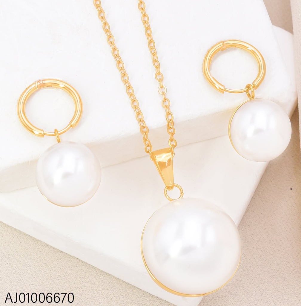 SET PERLA RD  BLANCO