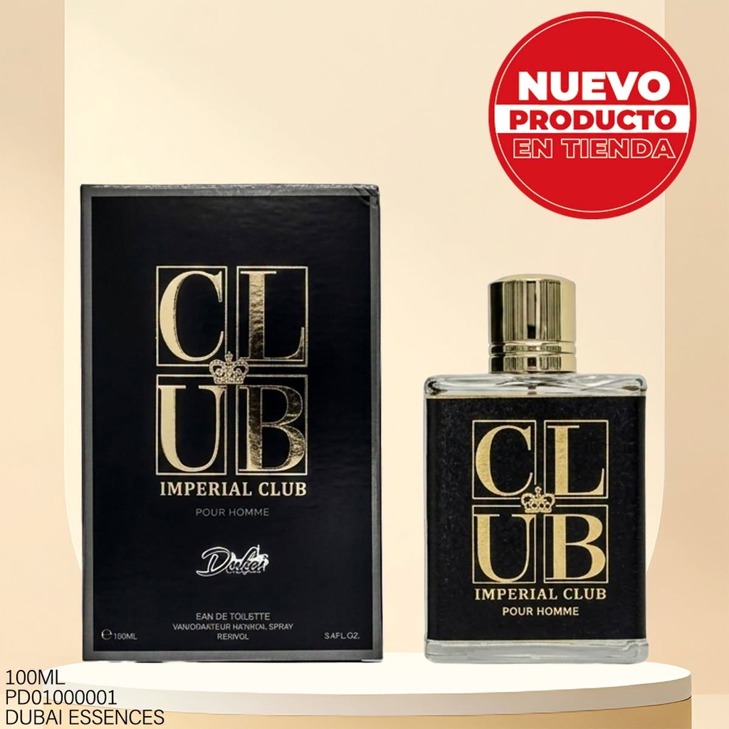 PERFUME DUBAI ESSENCES IMPERIAL CLUB H 100ML DD/C/53