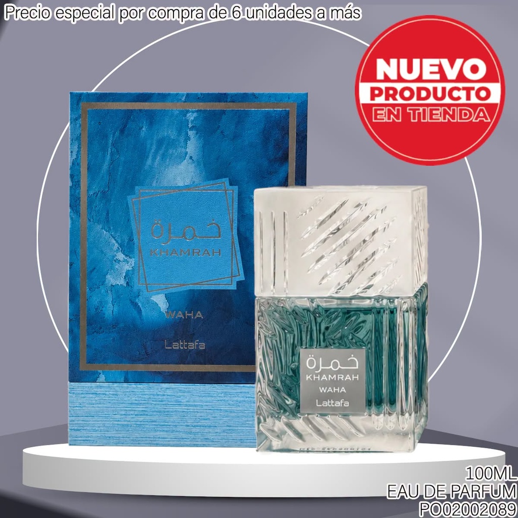 PERFUME KHAMRAH WAHA LATTAFA EDP 100ML