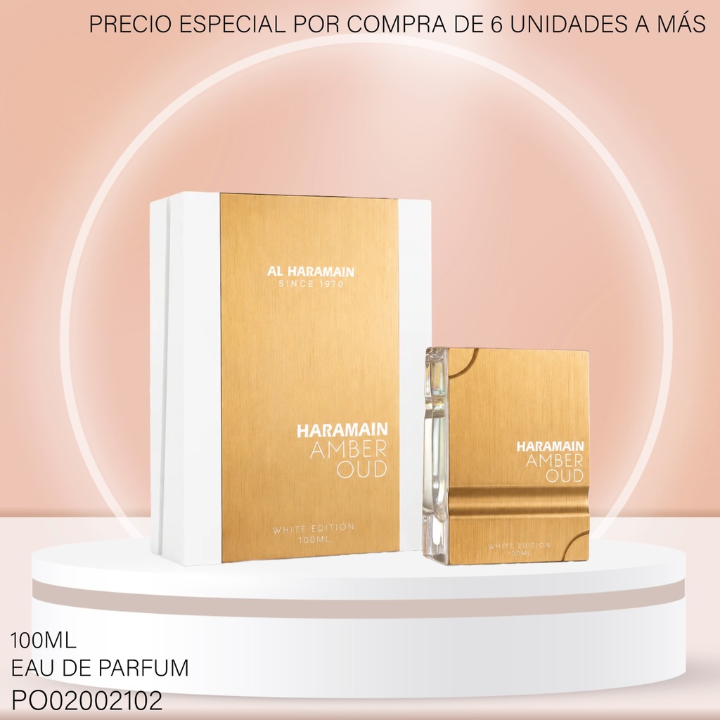 PERFUME AL HARMAIN SINCE 1970 WHITE EDITION 100ML EDP