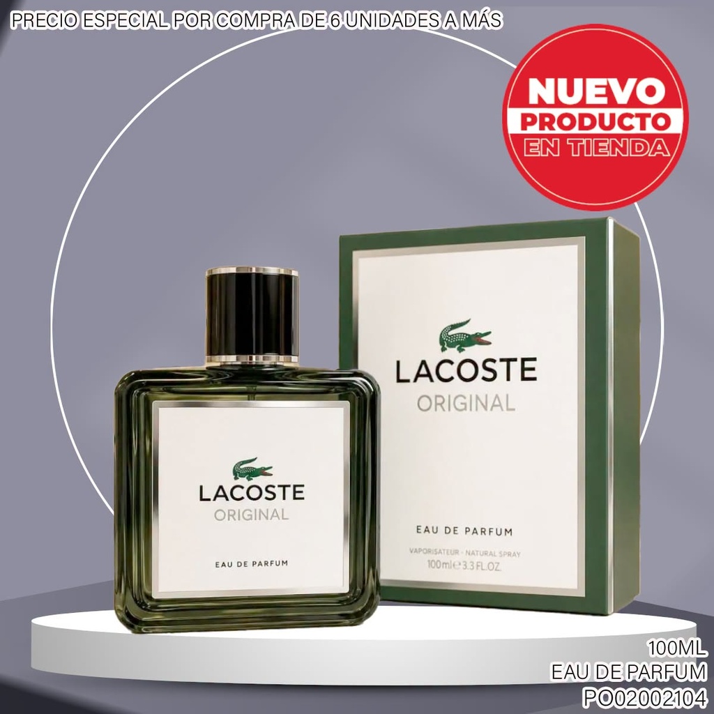 PERFUME LACOSTE ORIGINAL EDP 100ML