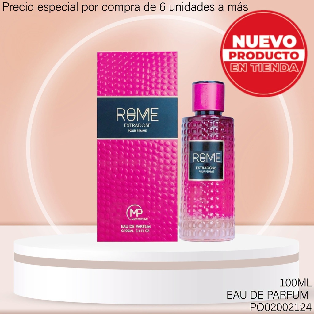 PERFUME ROME EXTRADOSE POUR FEMME BHARARA EDP 100ML