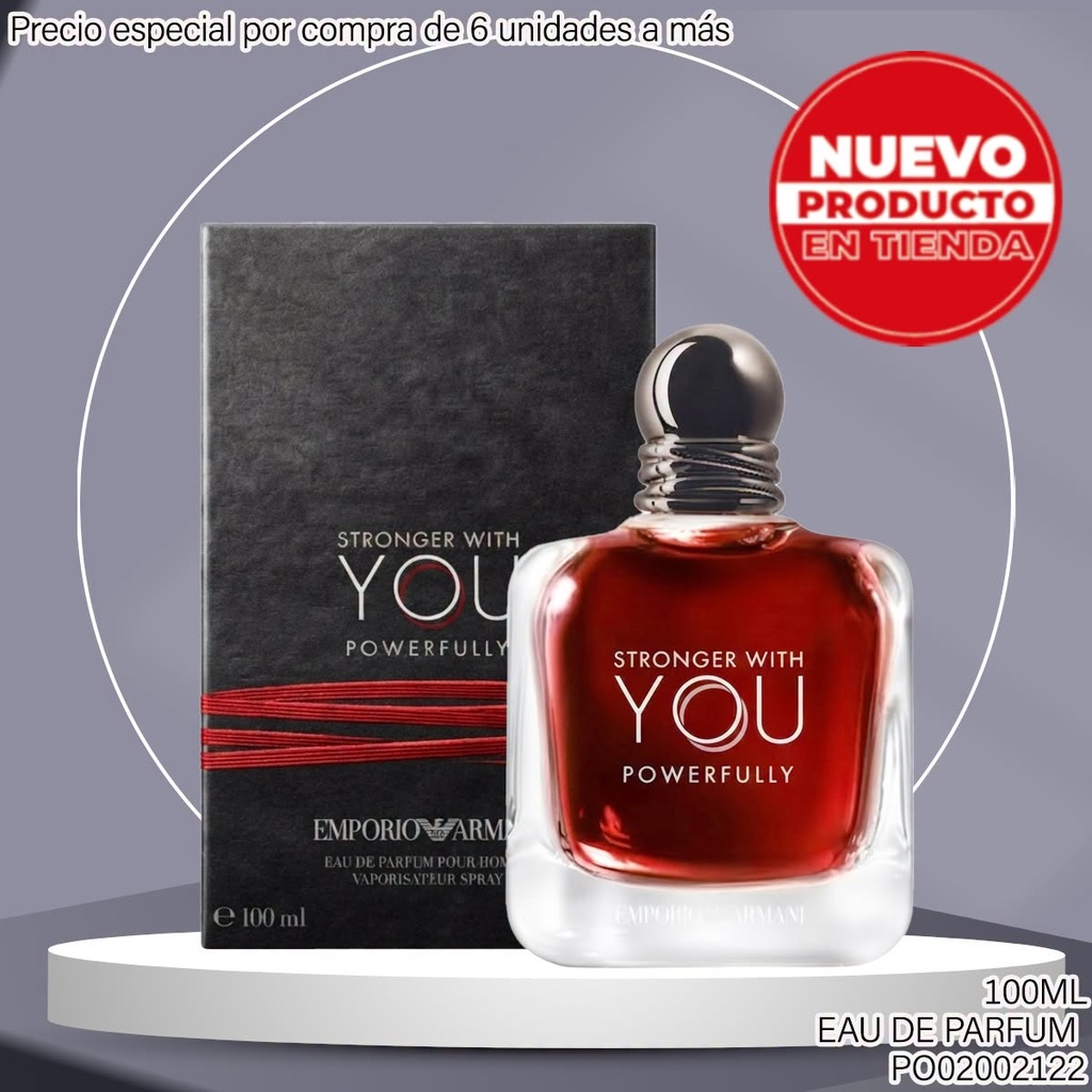 PERFUME EMPORIO ARMANI STRONGER WITH YOU POWERFULLY 100ML EDP