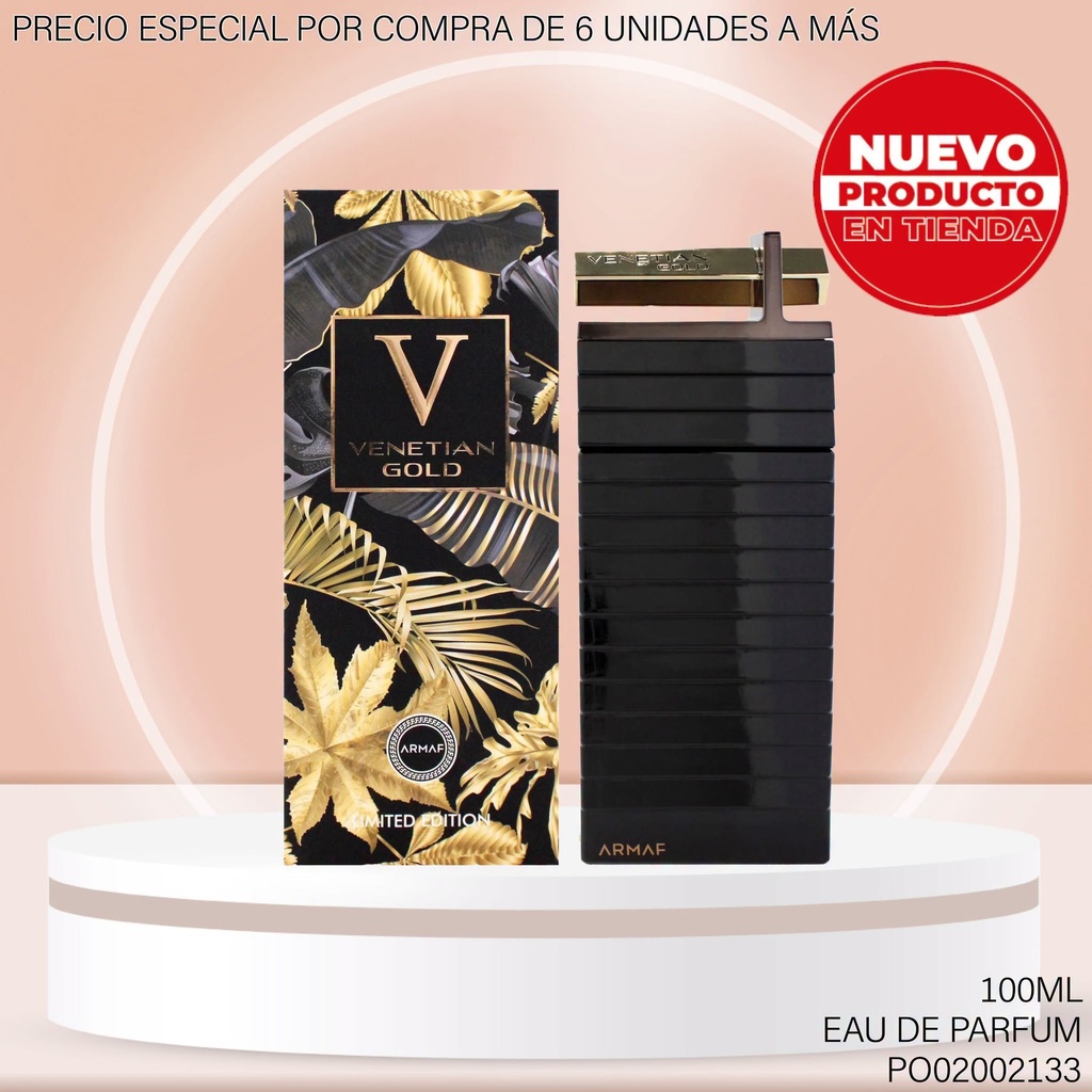 PERFUME VENETIAN GOLD ARMAF EDP 100ML LIMITED EDITION
