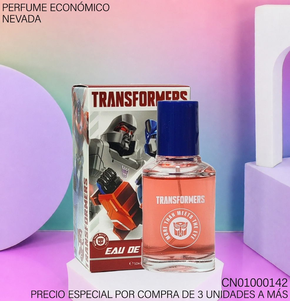 PERFUME NEVADA TRANSFORMERS EDT 50ML HB02519
