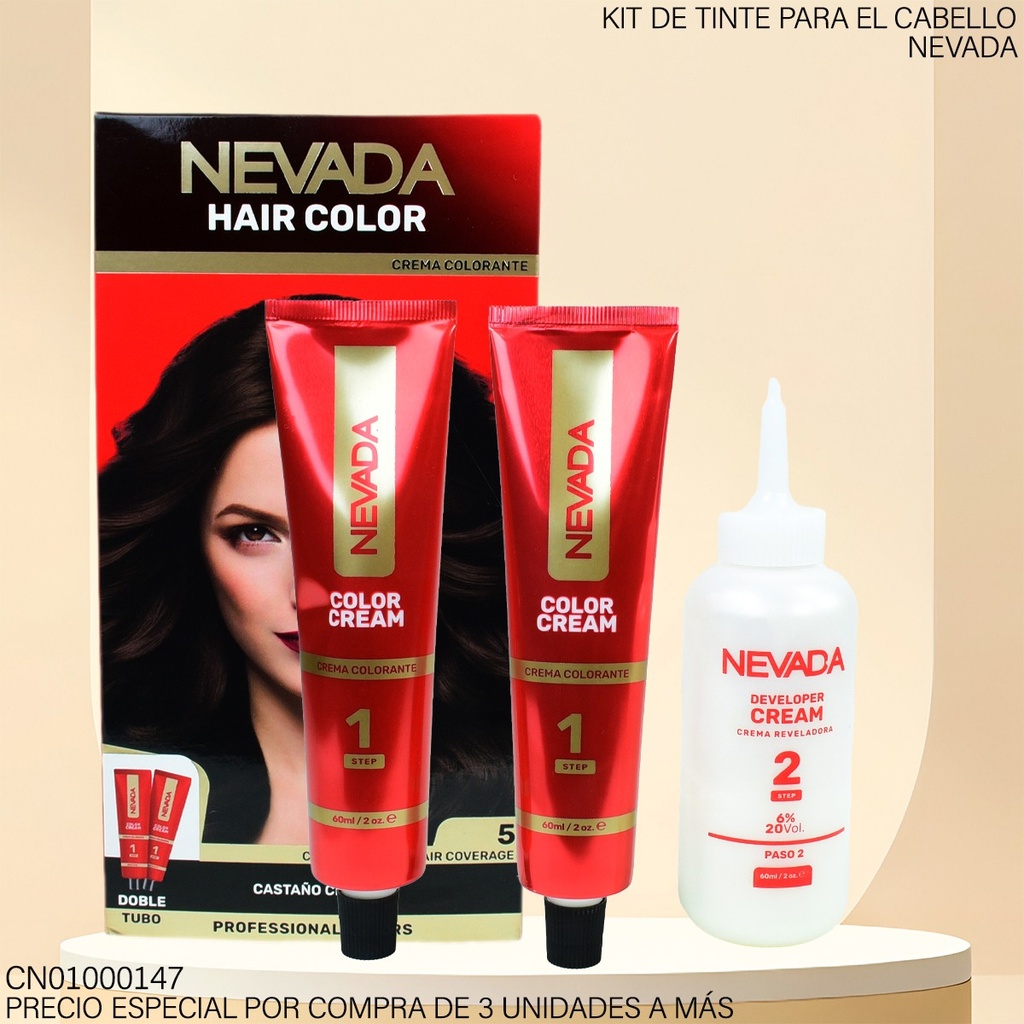 TINTE NEVADA CASTAÑO CLARO NV04537