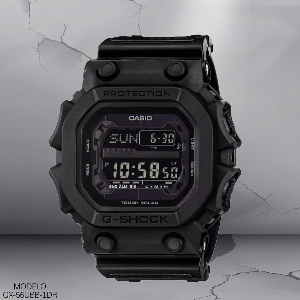 RELOJ CASIO G-SHOCK CAB. GX-56UBB-1DR RESINA NEGRA