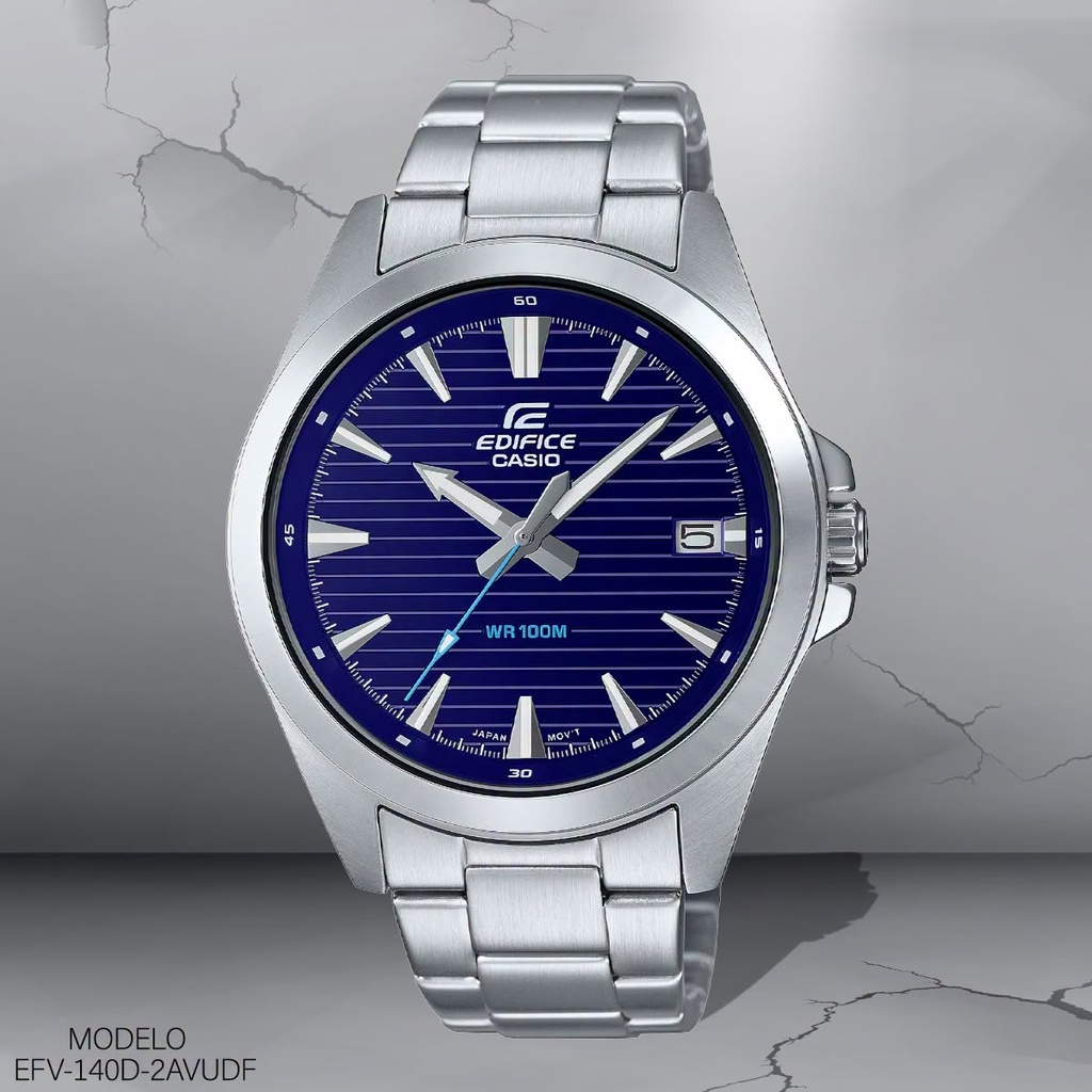 RELOJ CASIO G-EDIFICE CAB.EFV-140D-2AVUDF METAL PLAT.
