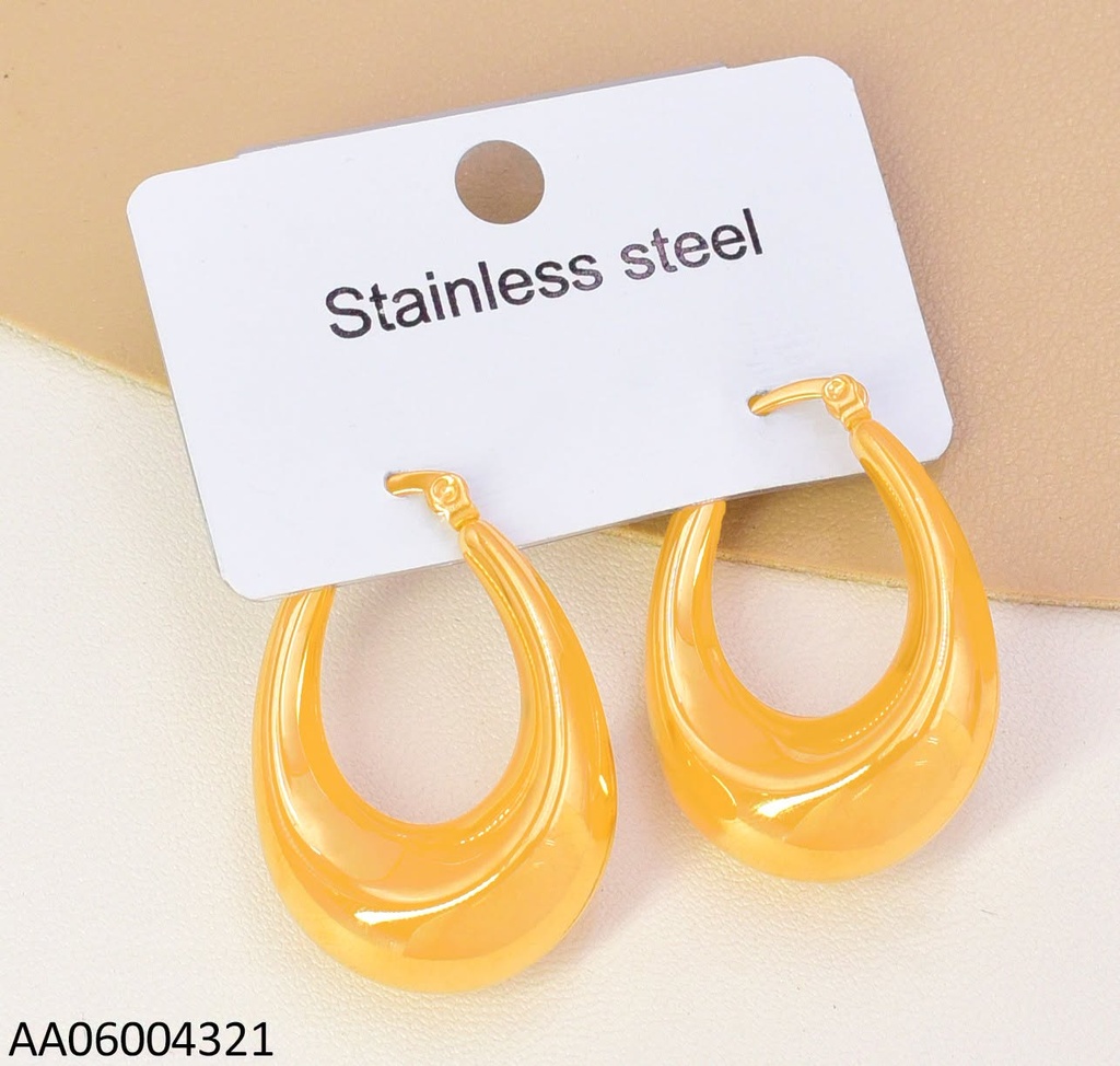 ARETES OV ALARGADOS INFLADOS WH-W12