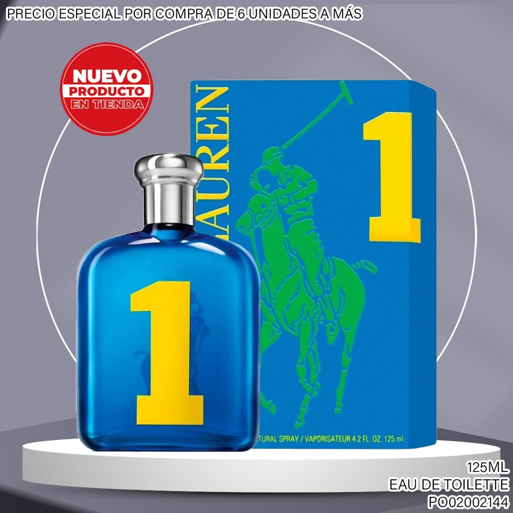 PERFUME RALPH LAURENT BIG PONY 1 EDT 125ML