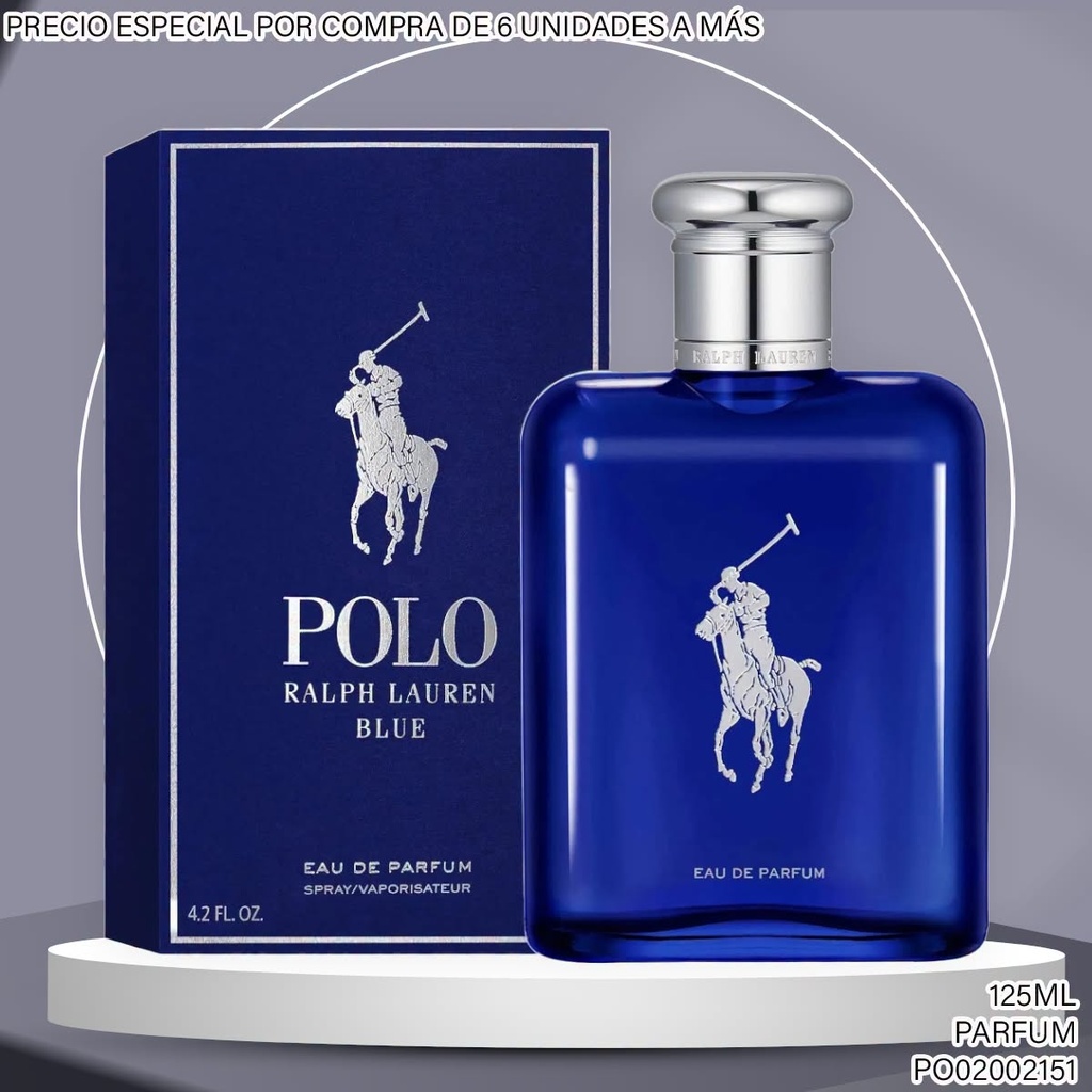 PERFUME RALPH LAUREN POLO BLUE PARFUM 125ML