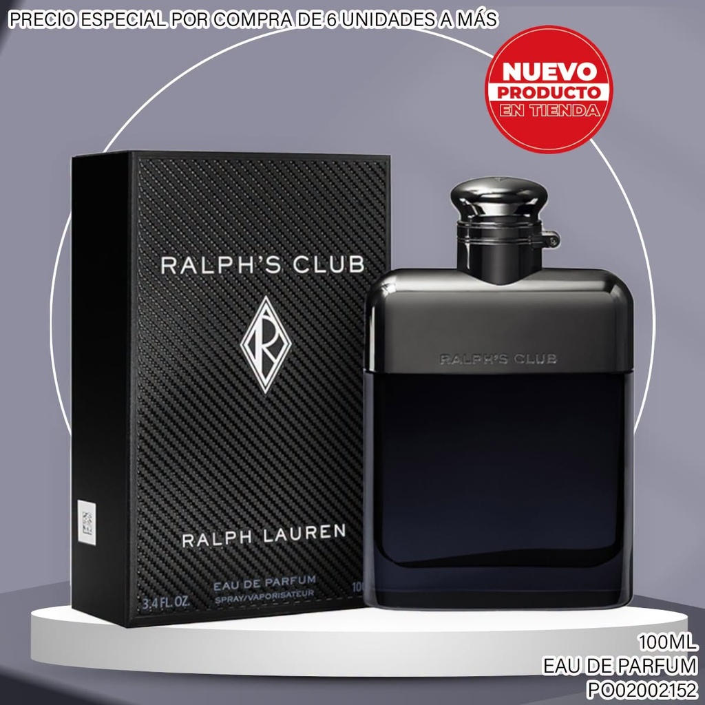 PERFUME RALPH LAUREN RALPH´S CLUB HOMME EDP 100ML