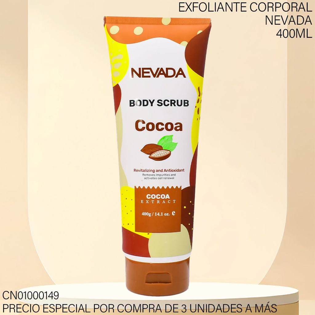 EXFOLIANTE CORPORAL COCOA 400G NV7351