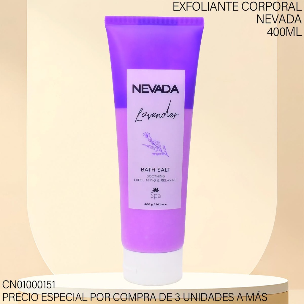 EXFOLIANTE CORPORAL LAVANDER 400G NV3312