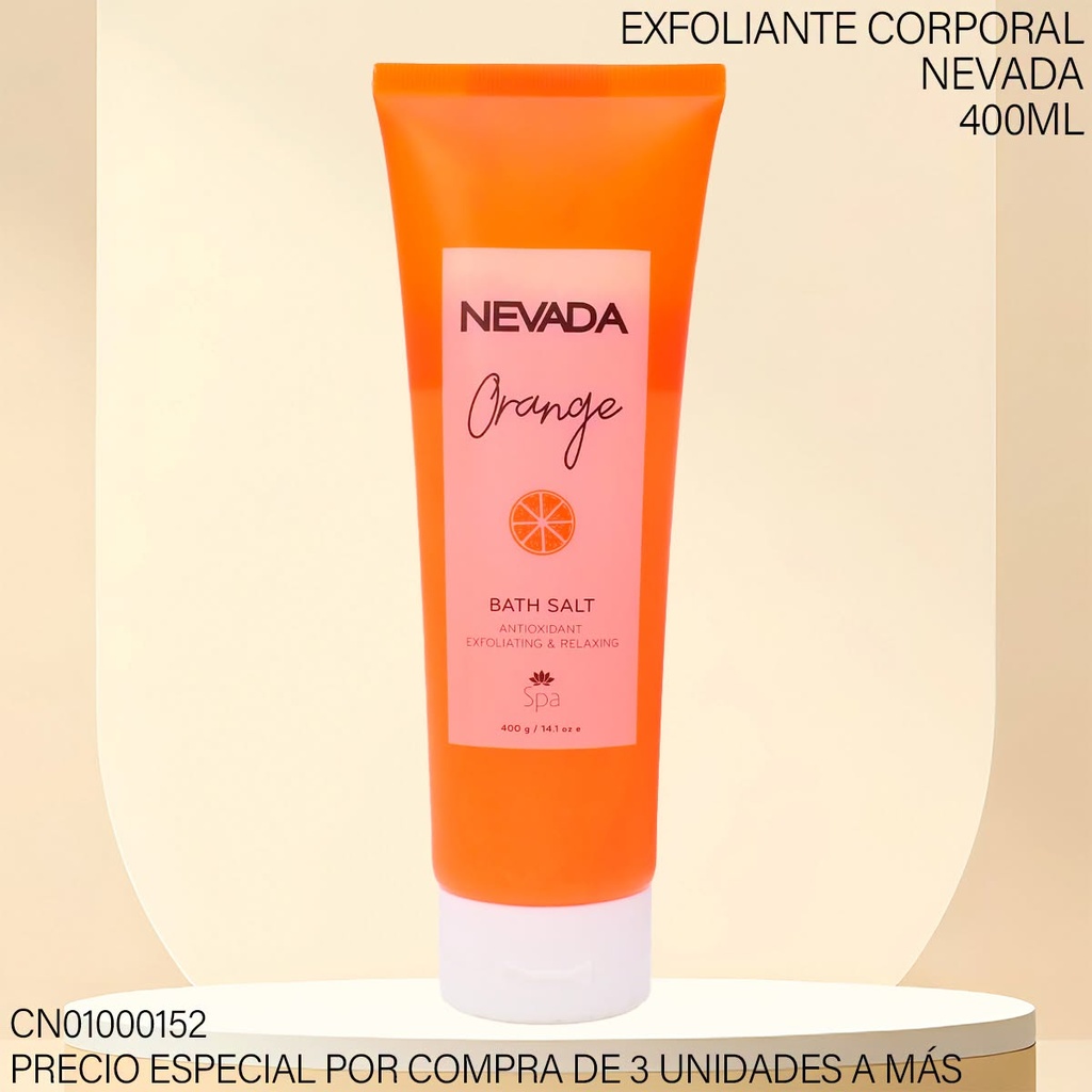 EXFOLIANTE CORPORAL ORANGE 400G NV7357