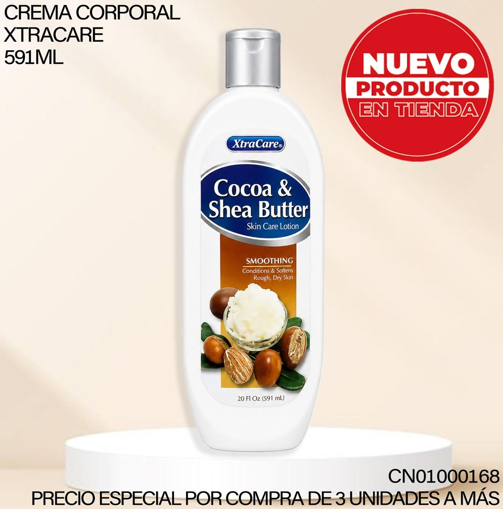 CREMA CORPORAL COCOA & SHEA BUTTER XTRACARE 591ML