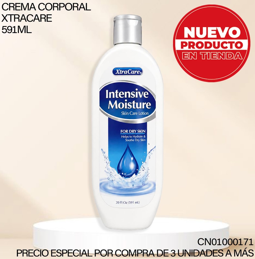 CREMA CORPORAL INTENSIVE MOISTURE XTRACARE 591ML