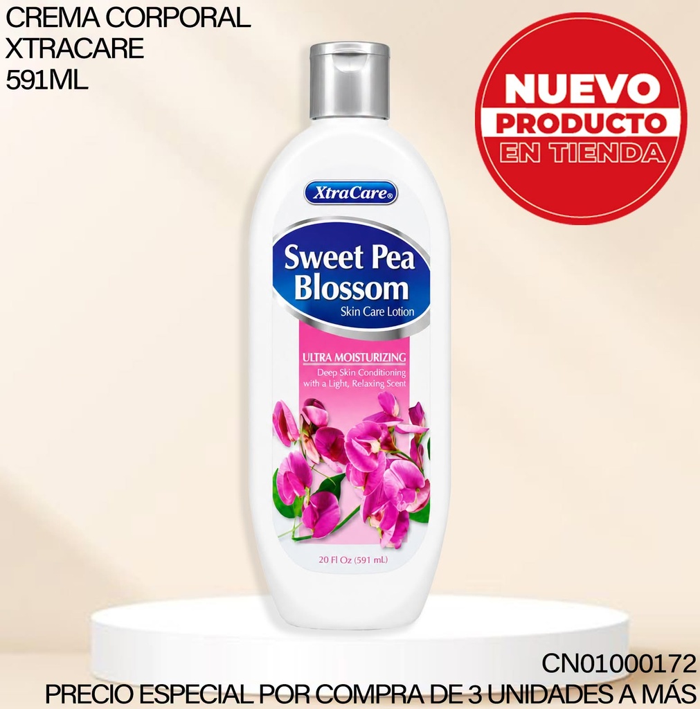 CREMA CORPORAL XTRACARE SWEET PEA BLOSSOM 591ML
