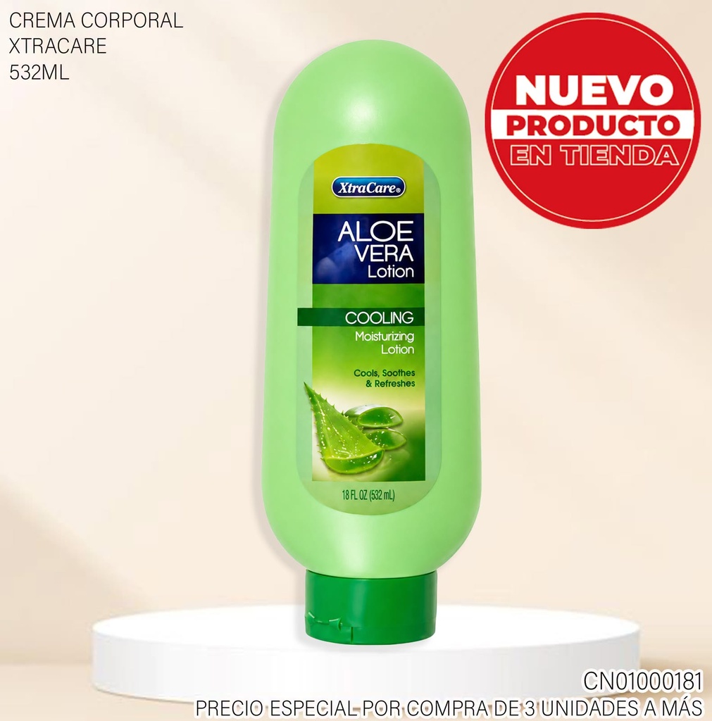 CREMA XTRACARE ALOE VERA 532ML 9420