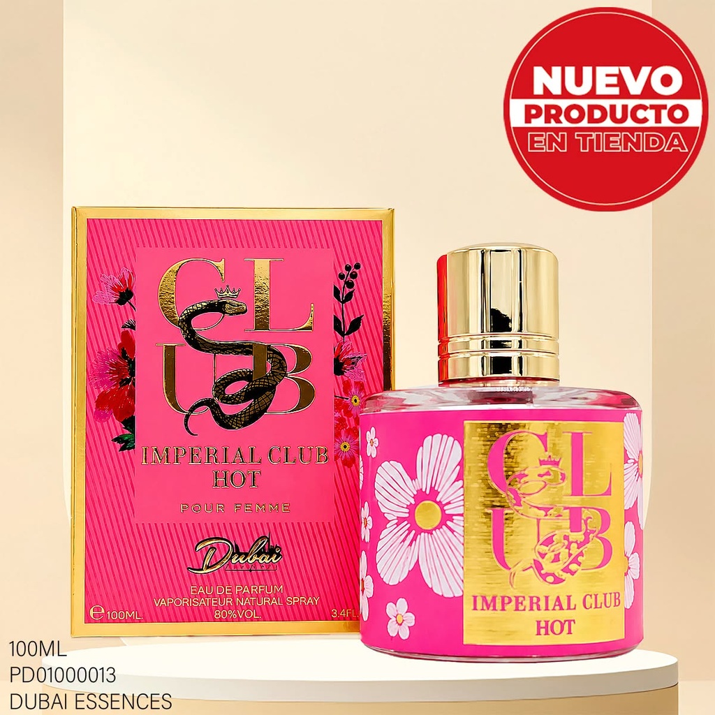 PERFUME DUBAI ESSENCES IMPERIAL CLUB HOT 100ML DB01548