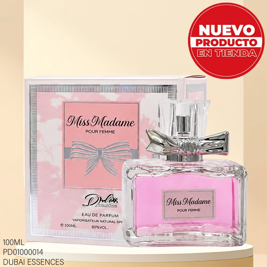 PERFUME DUBAI ESSENCES MISS MADAME 100ML DB00123