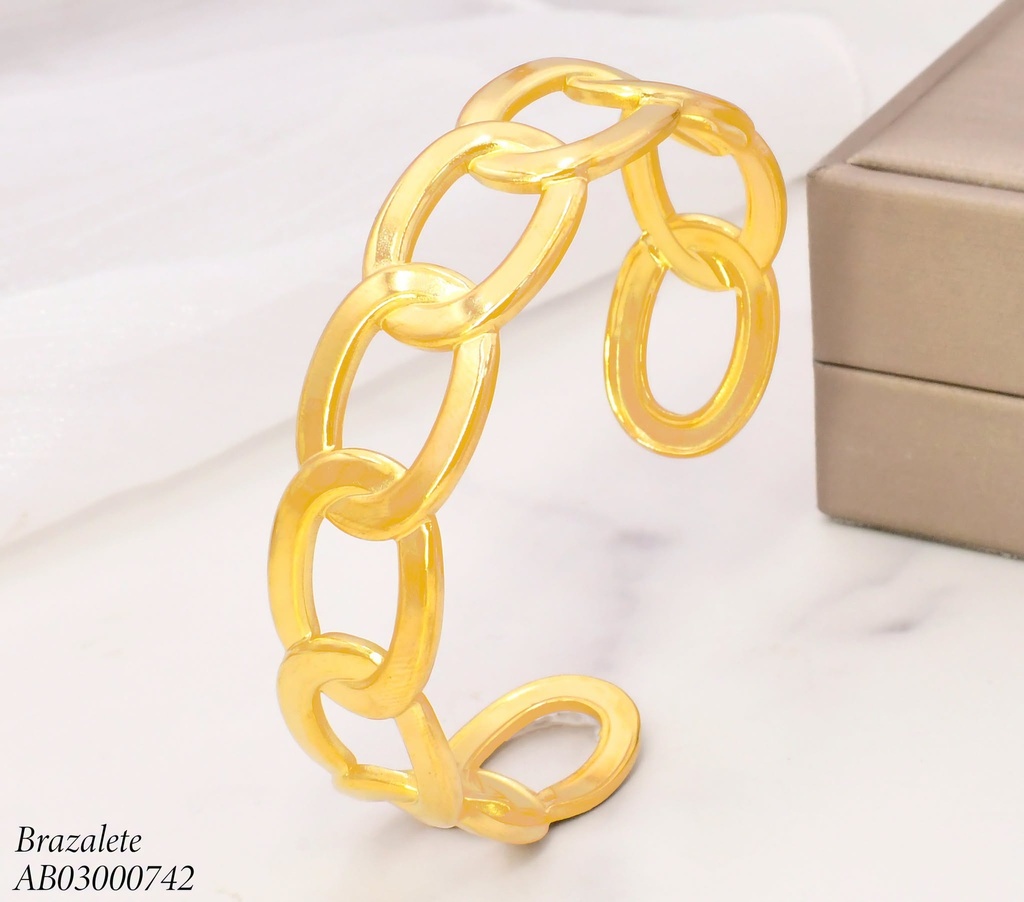 BRAZALETE OV. ENTRELAZADO BA2445-20 (INV526)