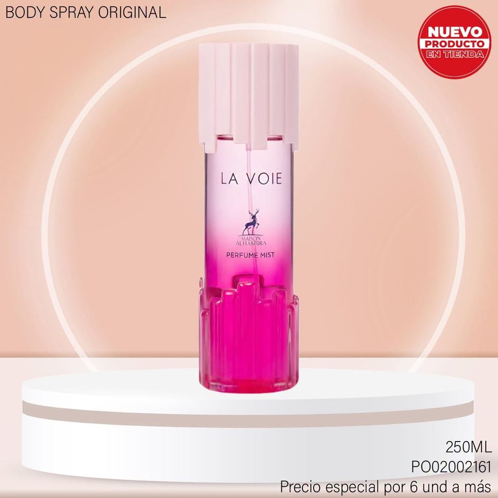 PERFUME MAISON ALHAMBRA LA VOIE 250ML