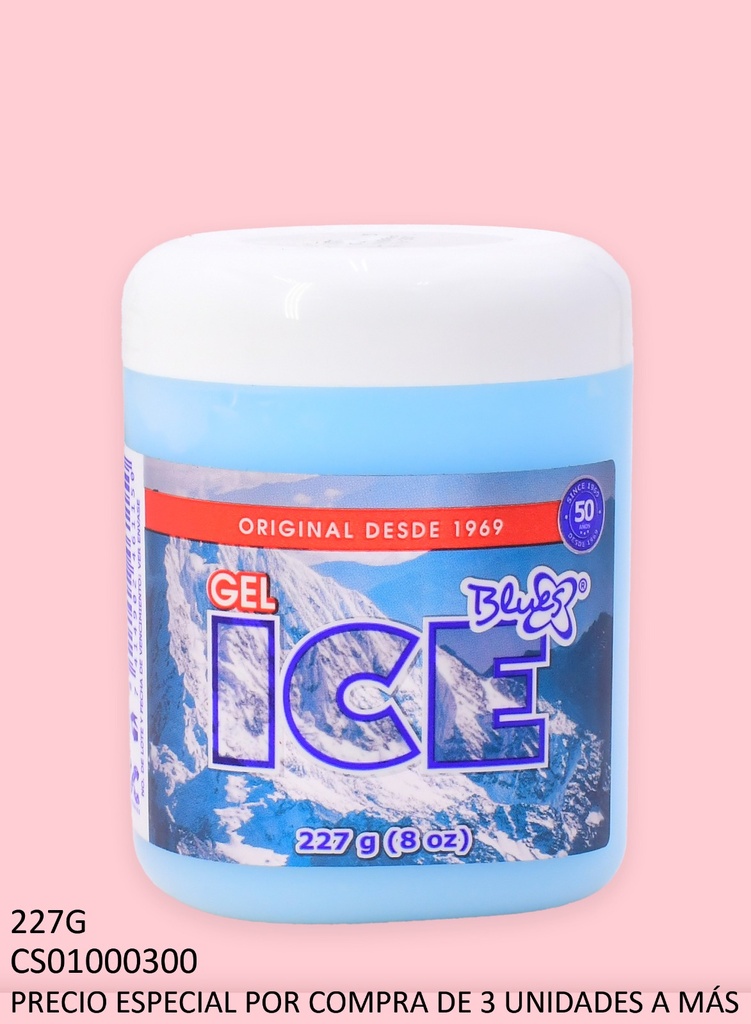GEL ICE MENTOL BLUES 8OZ GE0425-009 40029