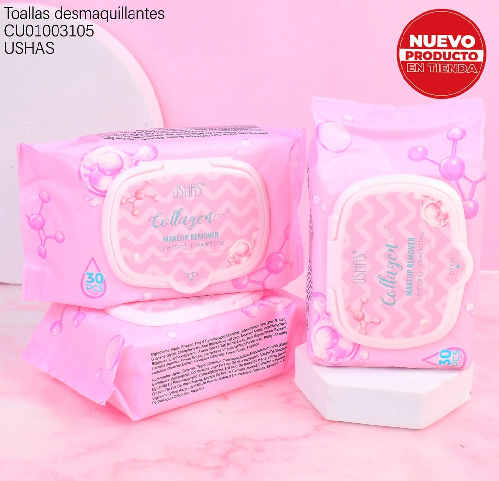 TOALLA DESMAQUILLANTE COLLAGEN HA626-5