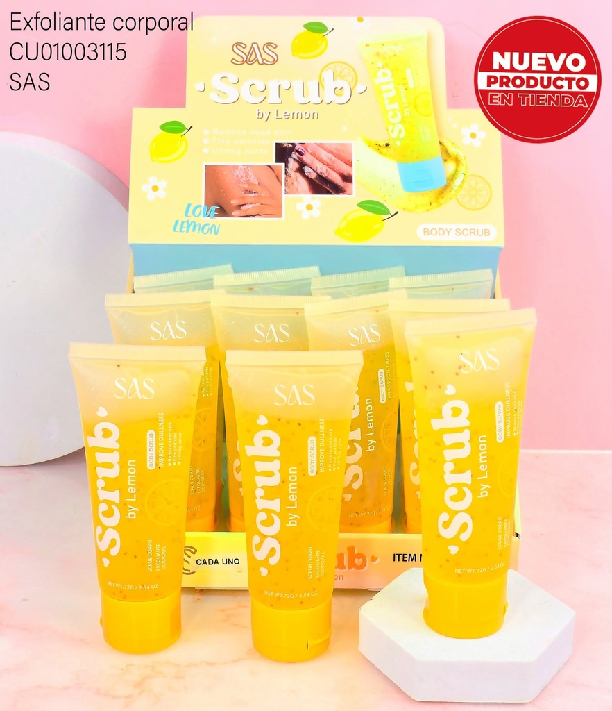 EXFOLIANTE SAS LIMON SAH216-3