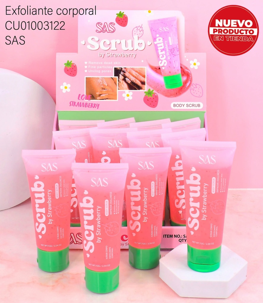 EXFOLIANTE SAS FRESA SAH216-1