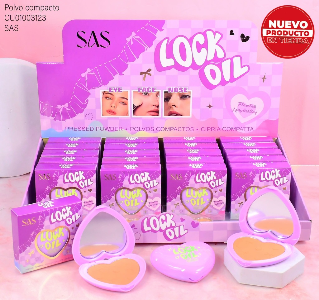 POLVO COMPACTO LOCK OIL SAS SPP004A