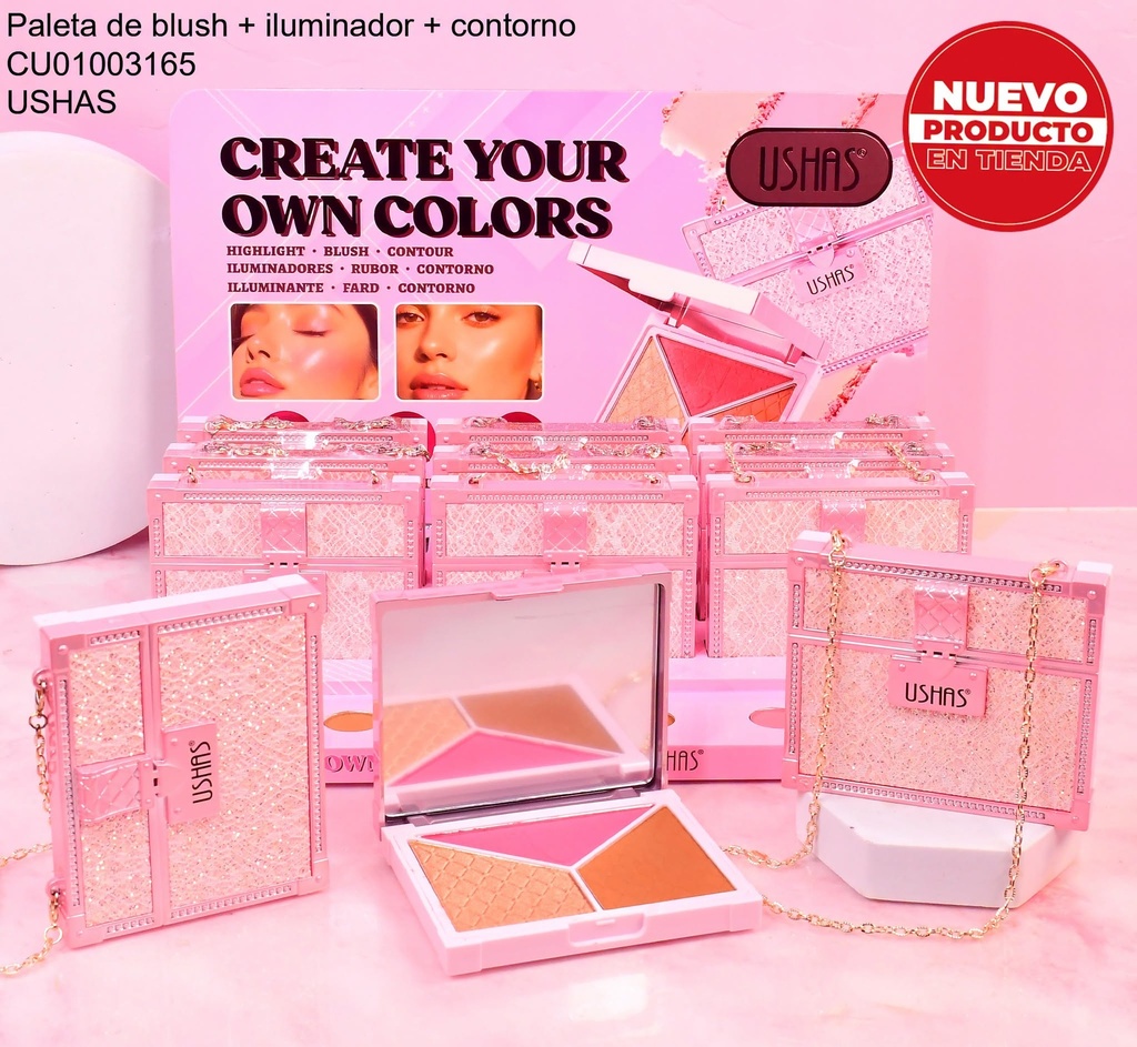 BLUSH + CONTORNO 3C UBL016C