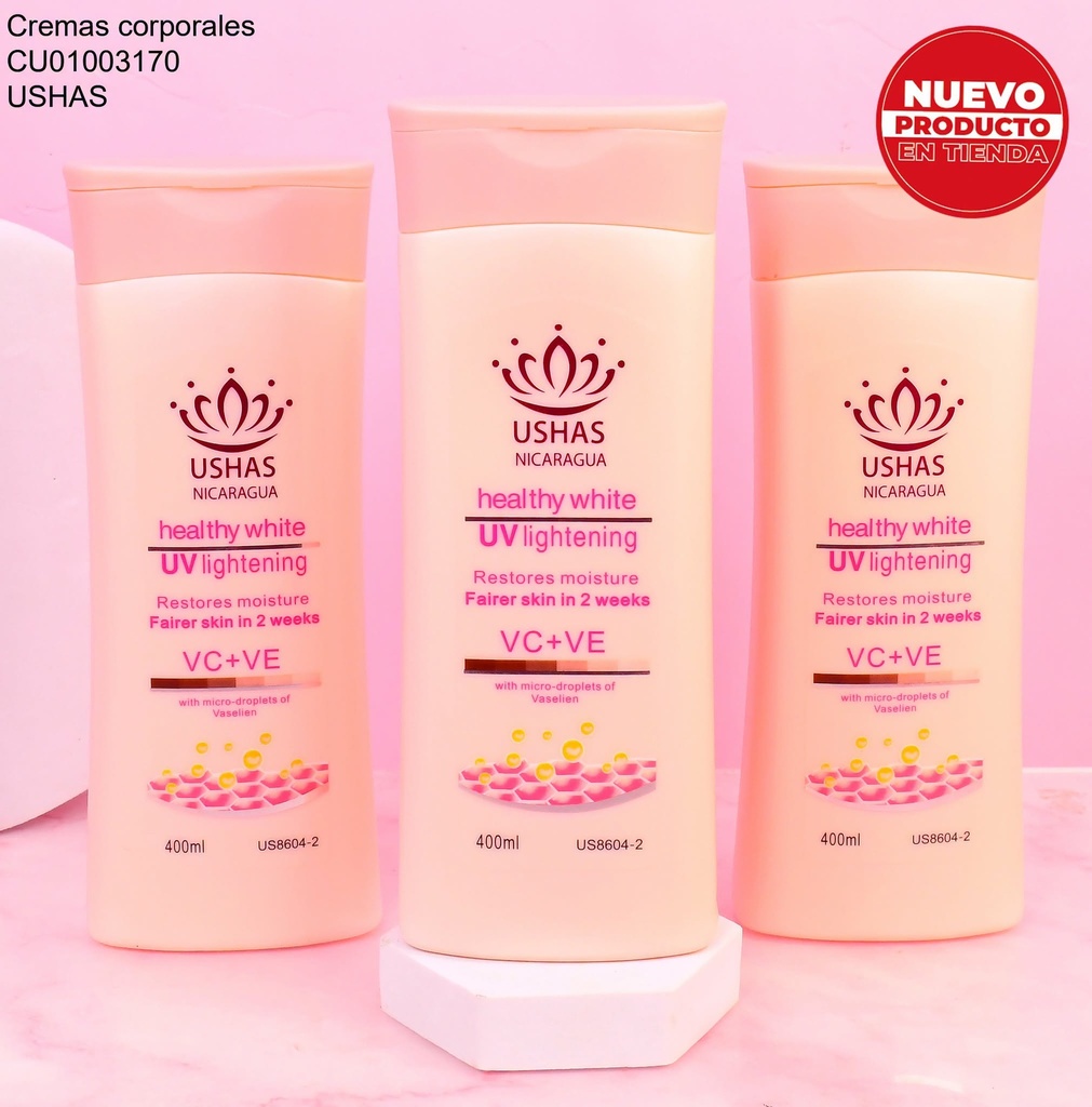 CREMA USHAS VC+VE 400ML US8604-2