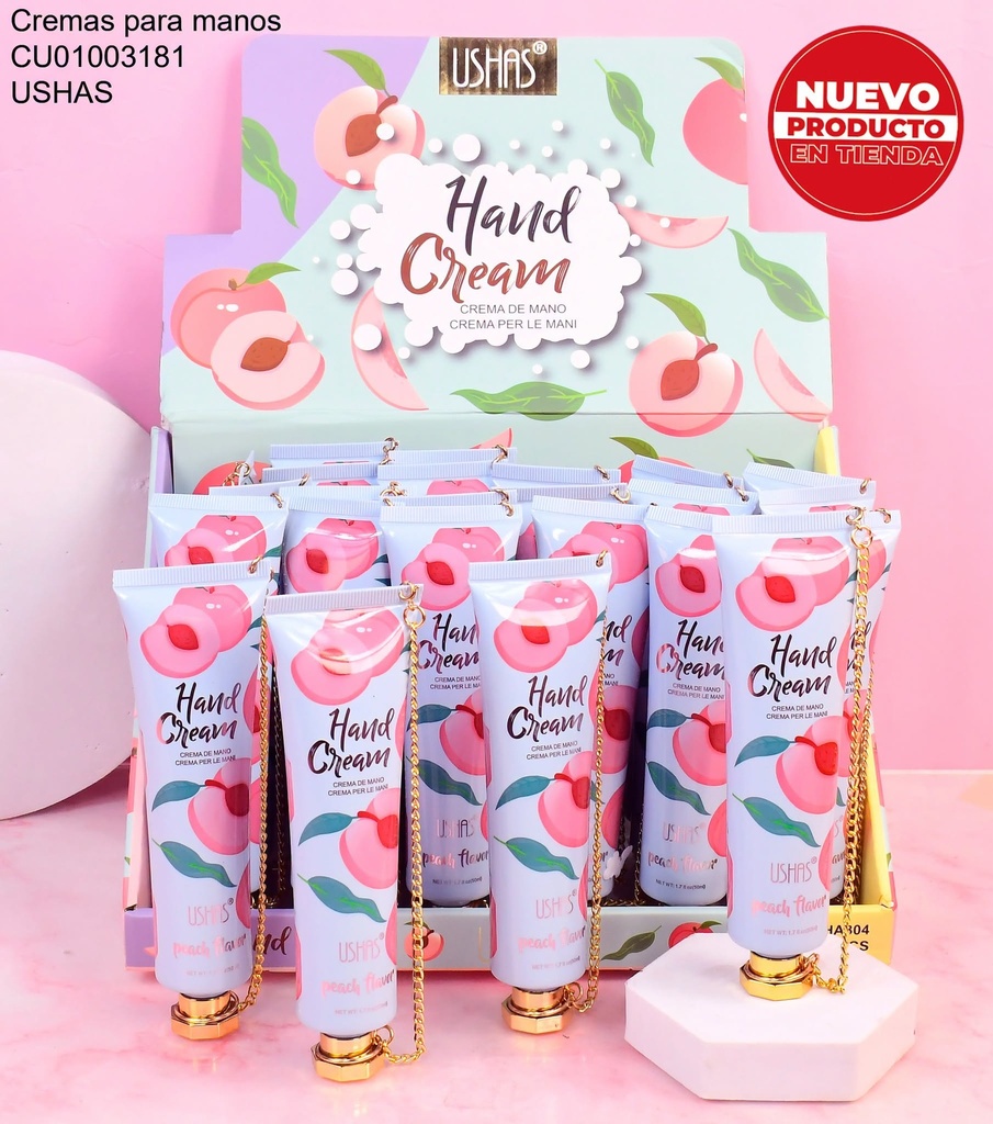 CREMA P/MANOS PEACH HA304