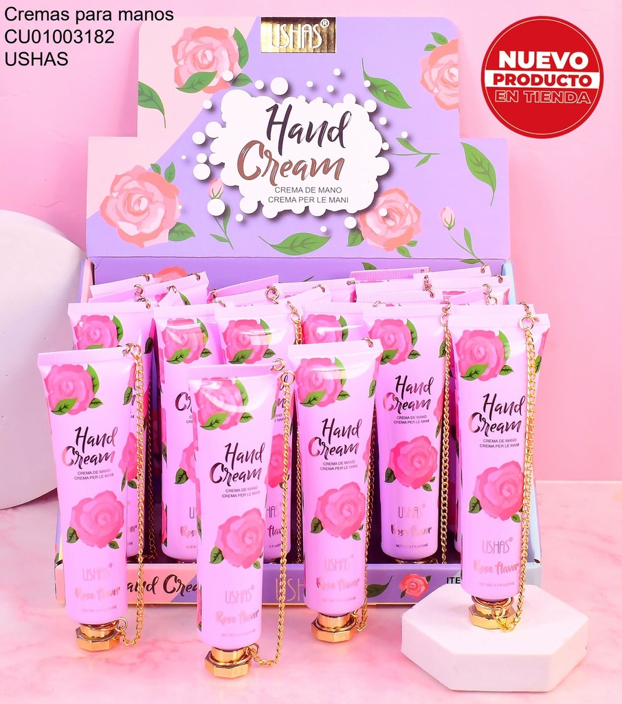 CREMA P/MANOS ROSE HA305
