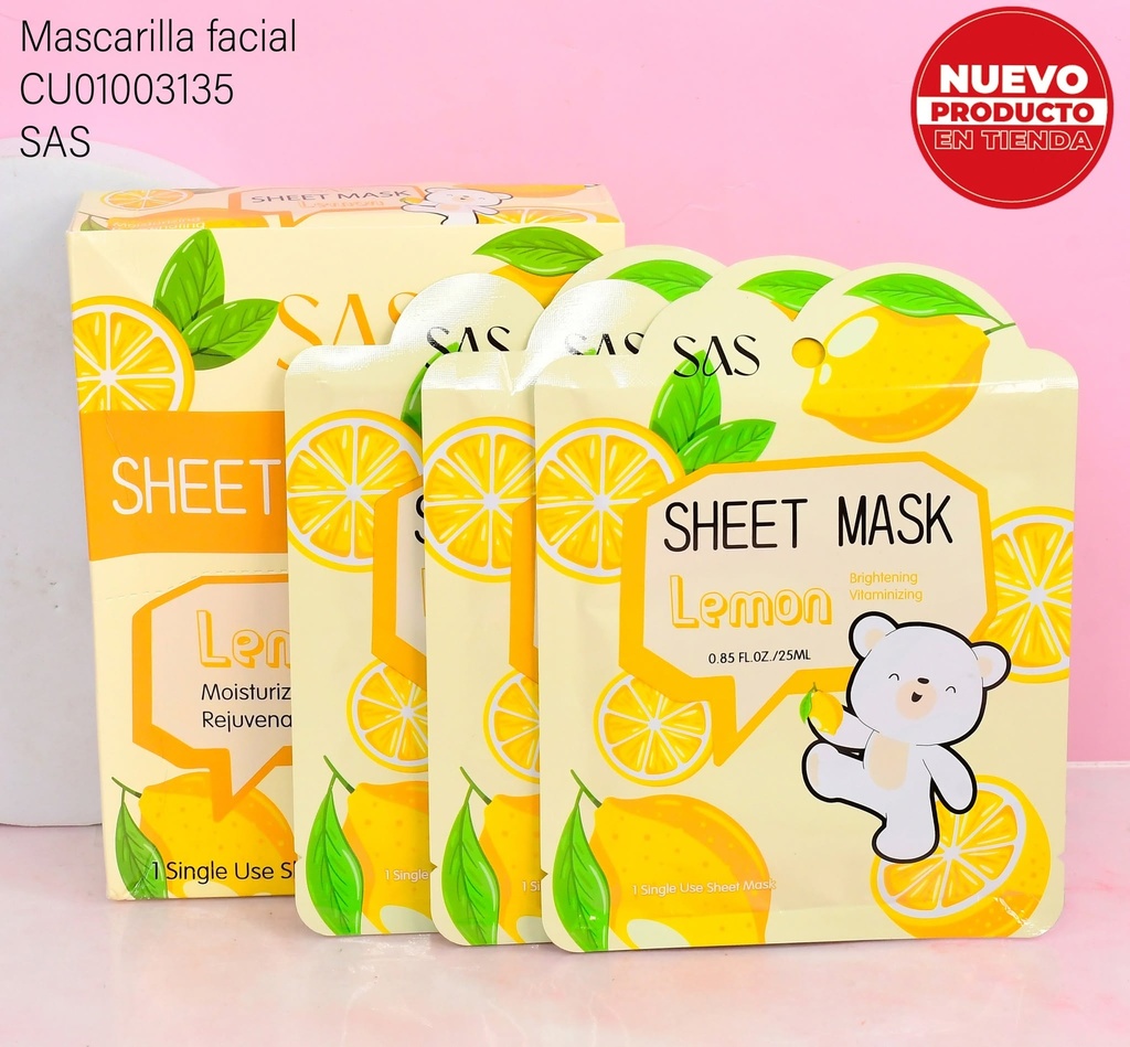 MASCARILLA SAS LIMON SAH079