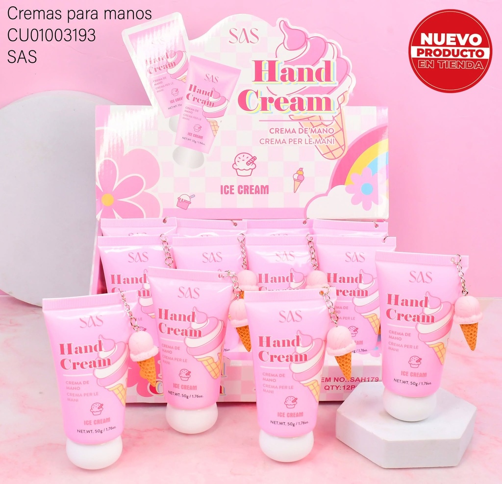 CREMA DE MANO ICE CREAM SAH179