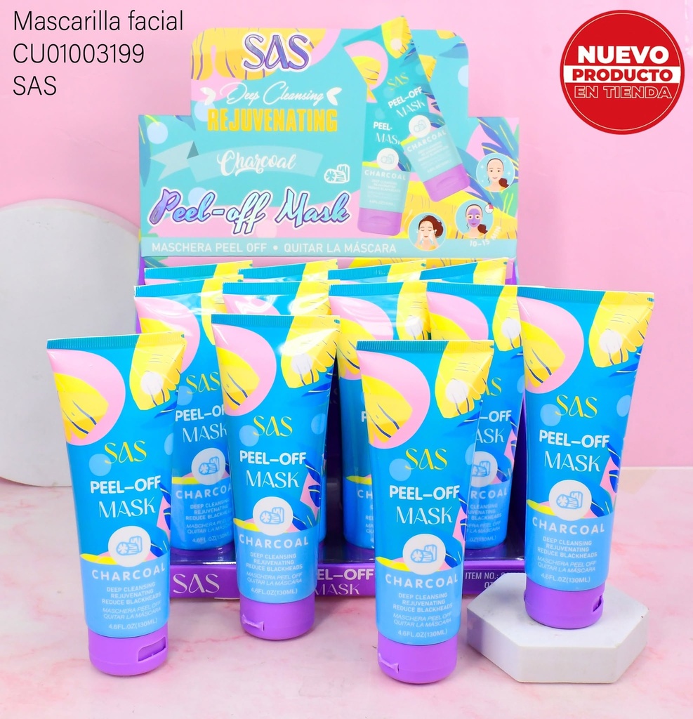 MASCARILLA PEEL-OFF CHACOAL SAH130