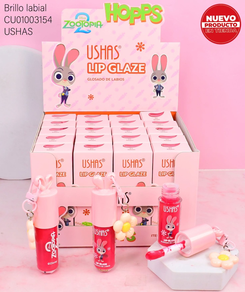 LIP GLAZE ZOOTOPIA 2 HOPPS UDS002-2
