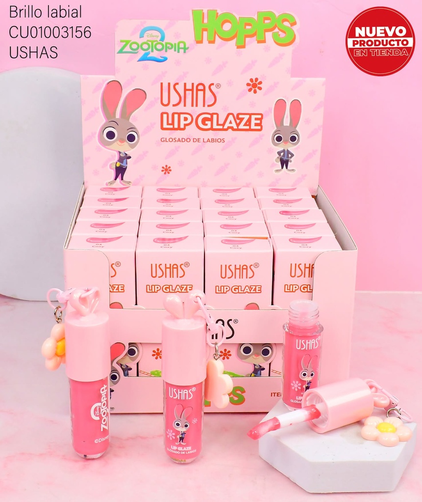 LIP GLAZE ZOOTOPIA 2 HOPPS UDS002-4