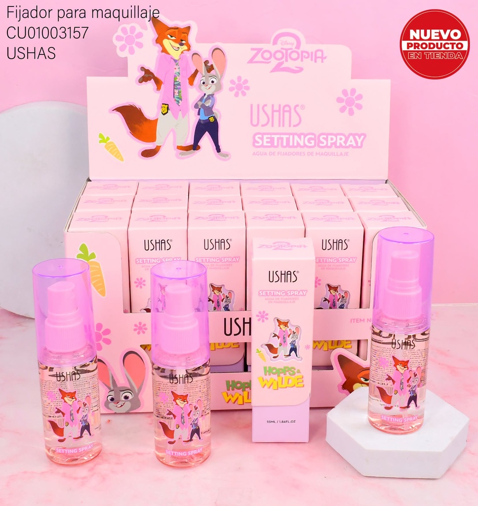 SETTING SPRAY ZOOTOPIA 2 HOPPS UDS007