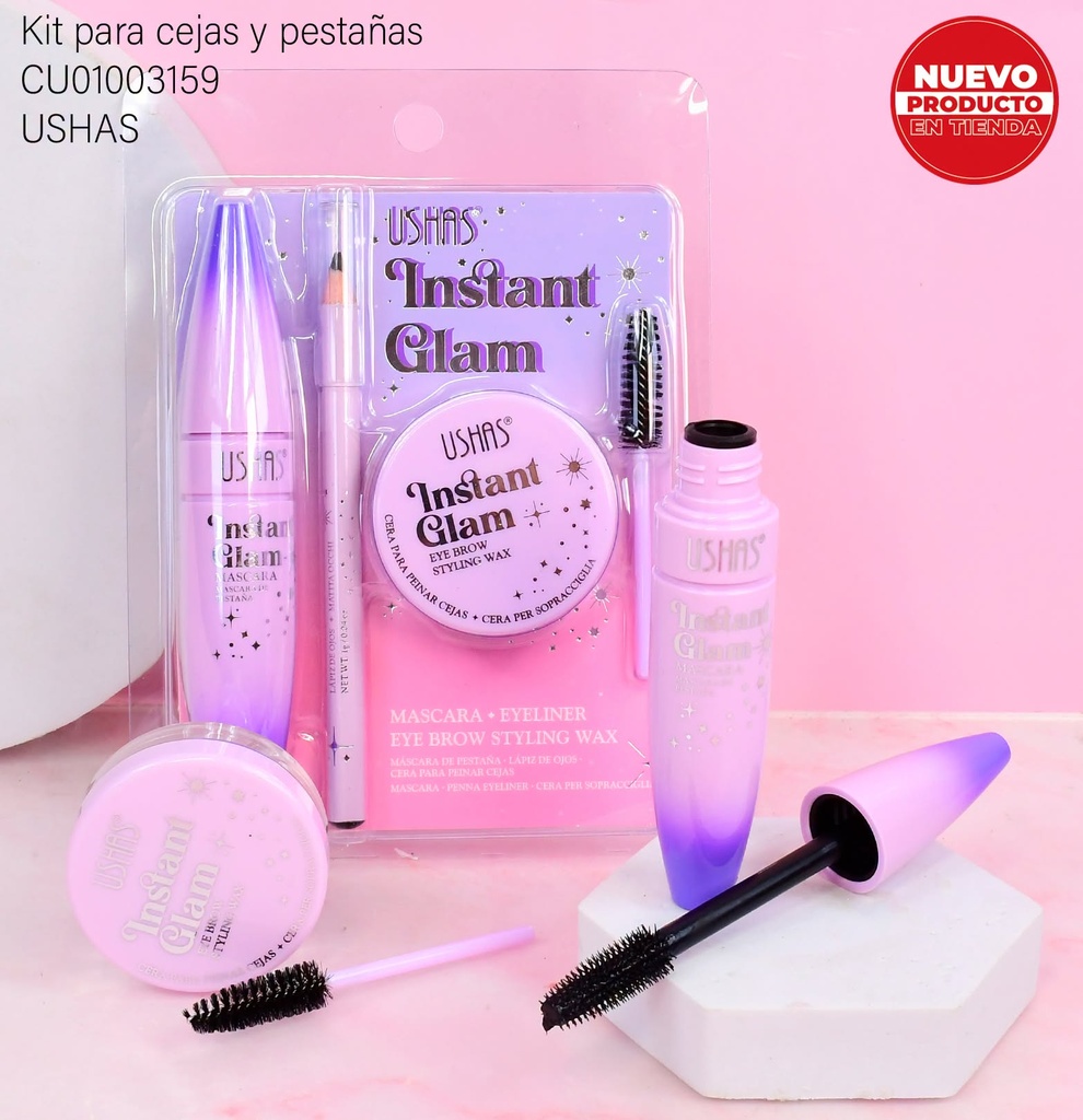 SET 4 PCS USHAS INSTANT GLAM UCS010