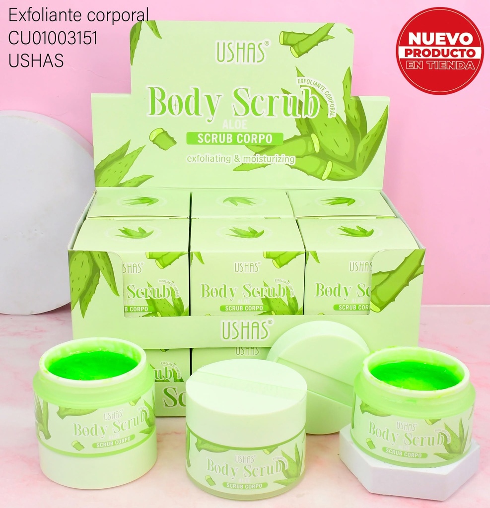 BODY SCRUB USHAS ALOE VERA HA603-3