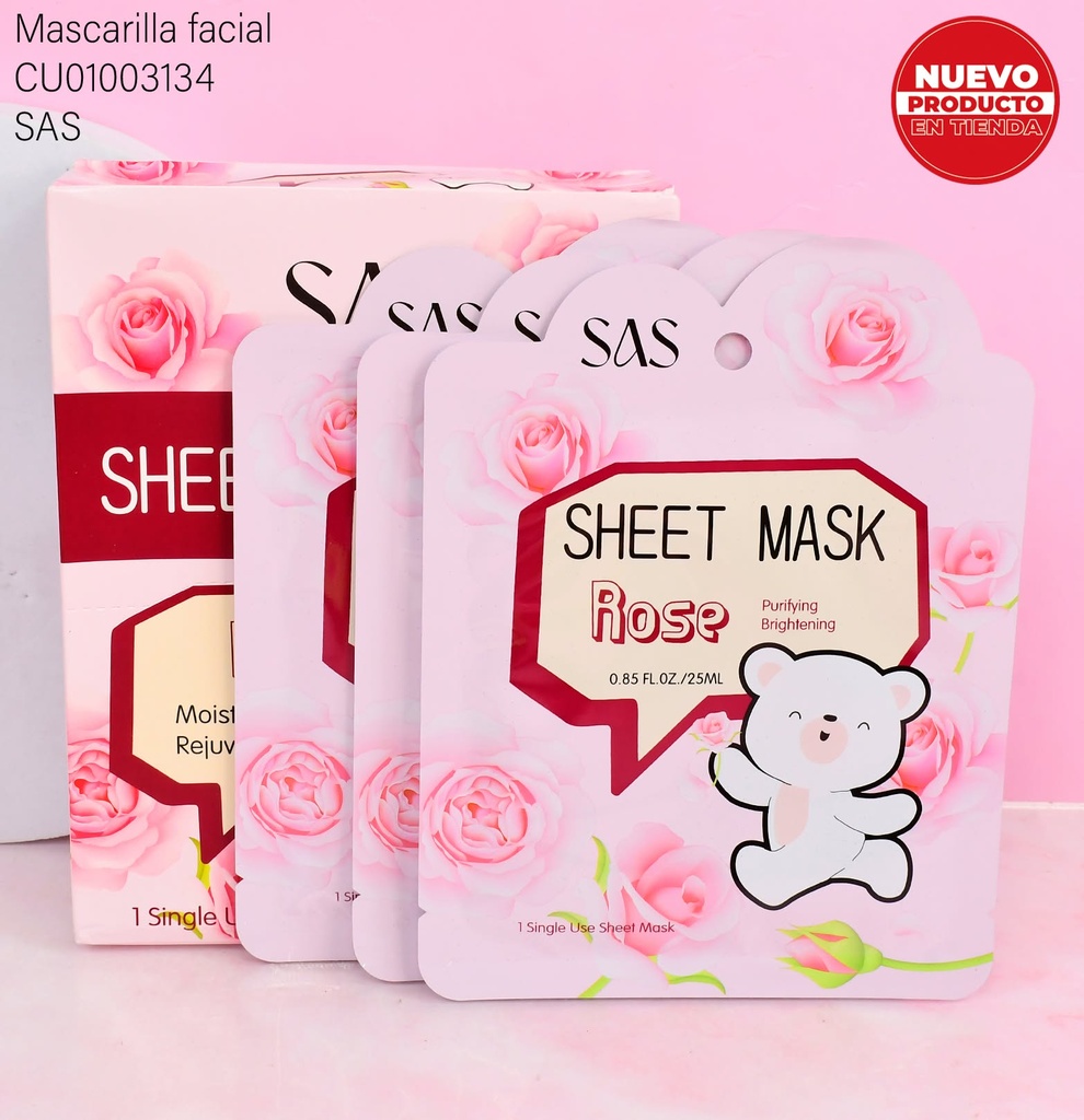 MASCARILLA SAS ROSE SAH081