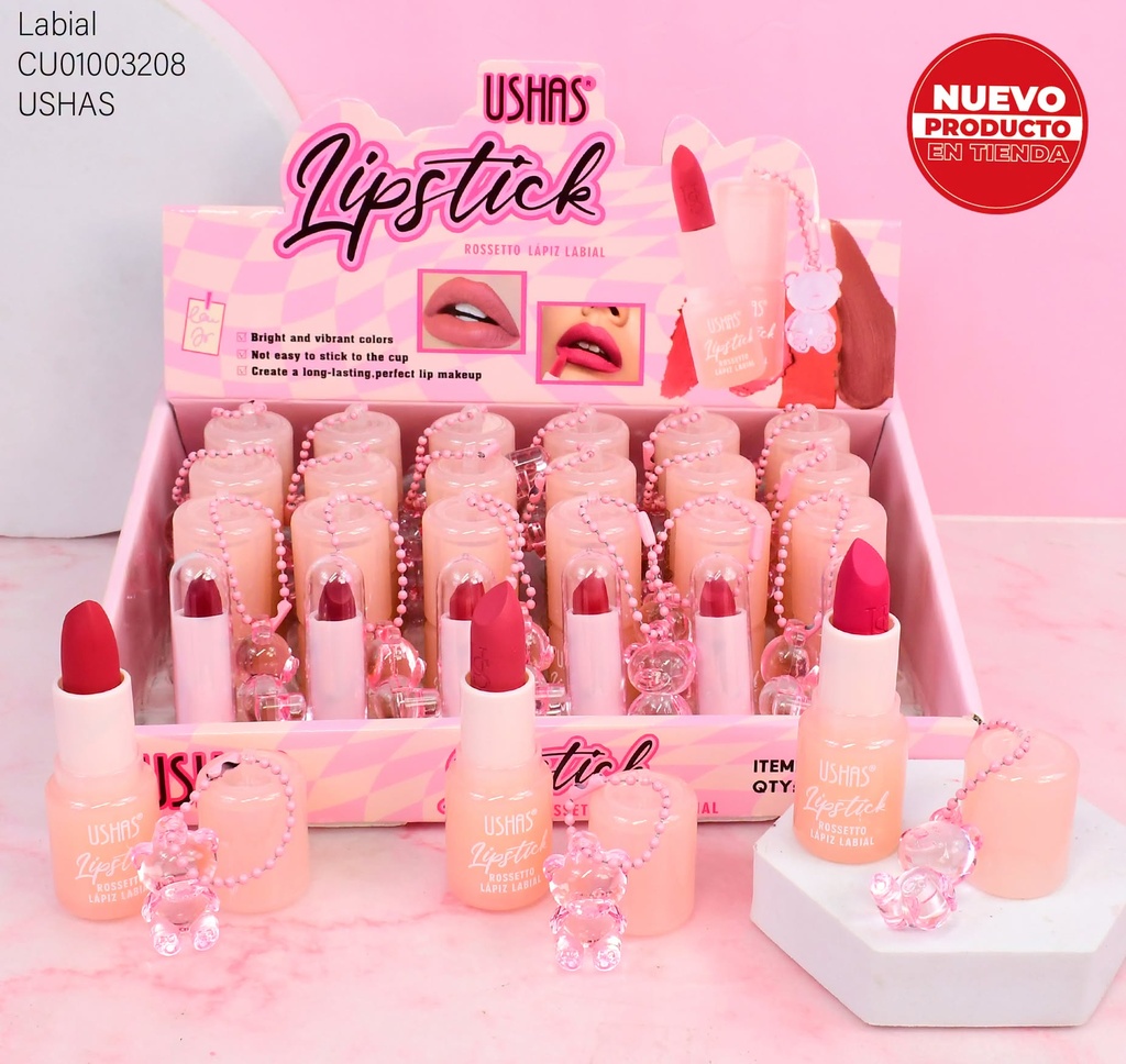LABIAL USHAS LLAVERO OSITO ULP008A